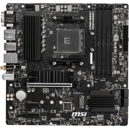 resimler/genel/MSI B550M PRO-VDH WIFI DDR4 M2 PCIe NVME HDMI DP PCIe 16X v4.0 AM4 mATX