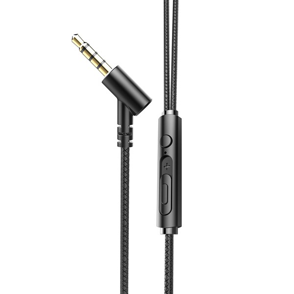 resimler/genel/Rampage RM-K36 PROUD 3,5mm Gaming Siyah Kulak İçi Mikrofonlu Kulaklık