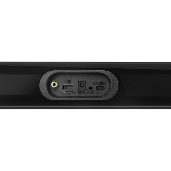 resimler/genel/Mikado MD-SB102 Siyah 2X10W 12V/1.5A BT+USB+AUX+TF Kartlı Ev Sinema Soundbar Speaker