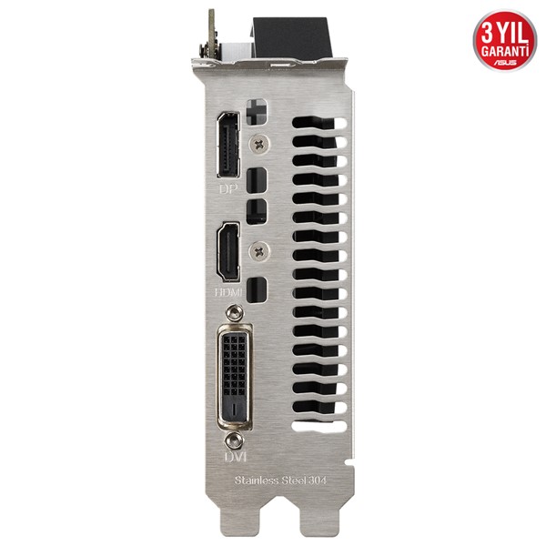 resimler/genel/ASUS 4GB PH-GTX1650-O4GD6 GDDR6 128bit HDMI DVI DP PCIe 16X v3.0