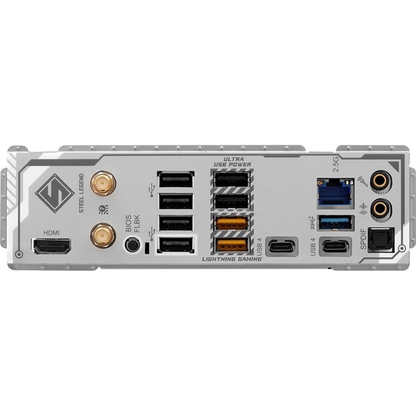 ASROCK X870 STEEL LEGEND WIFI7 RGB DDR5 HDMI-DP TYPEC PCIE 5.0 AM5 ATX