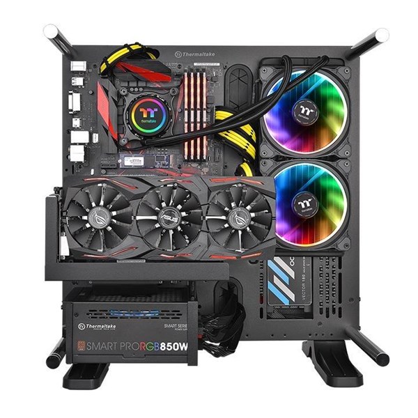 resimler/genel/THERMALTAKE 280MM FLOE RIING PLUS CL-W167-PL14SW-A RGB AM4-2066P SIVI SOĞUTMALI İŞLEMCİ FANI