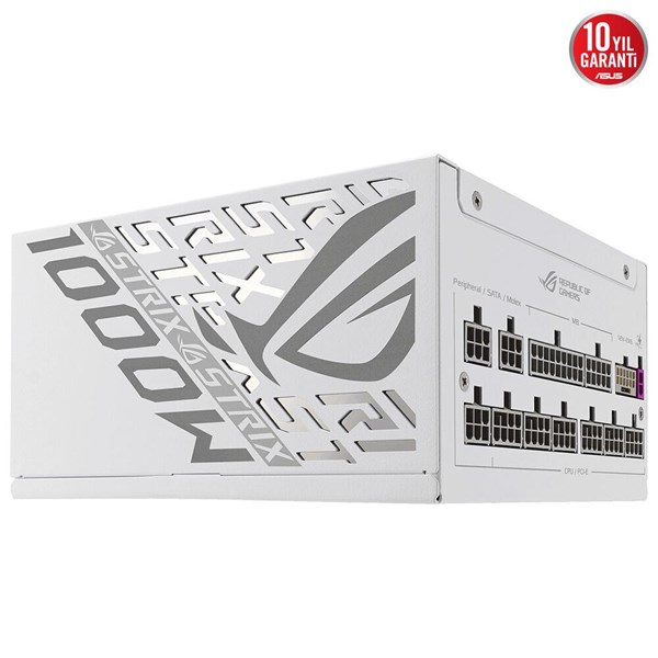 resimler/genel/ASUS 1000W 80+ PLATINUM ROG STRIX 1000P WHITE PCIE 5.0 TAM MODÜLER POWER SUPPLY BEYAZ