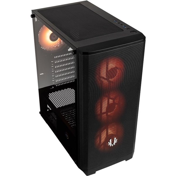 BITFENIX 600W 80+ BRONZE NOVA MESH SE TG NSE-300-KKGSK-RP4A Gaming Mid-Tower PC Kasası