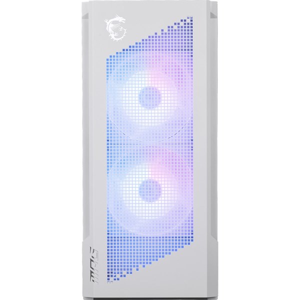resimler/genel/MSI MPG VELOX 300R BEYAZ TEMPERLİ 2 X 120 MM ARGB 1X 120MM FAN GAMİNG BİLGİSAYAR KASASI