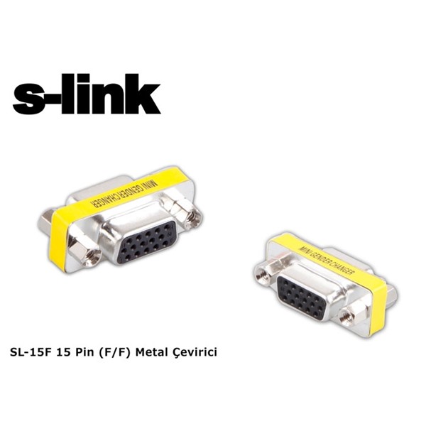 resimler/genel/S-link SL-15F 15 Pin (F/F) Metal Çevirici