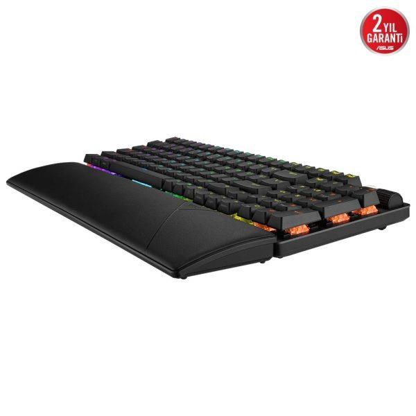 ASUS ROG STRIX SCOPE II 96 NX SNOW KABLOSUZ RGB GAMING KLAVYE ENG