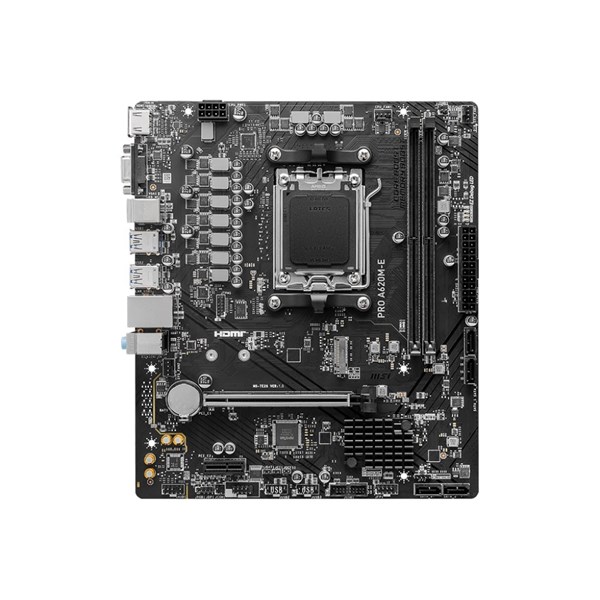 resimler/genel/MSI PRO A620M-E DDR5 HDMI PCIe 16X v4.0 AM5 mATX