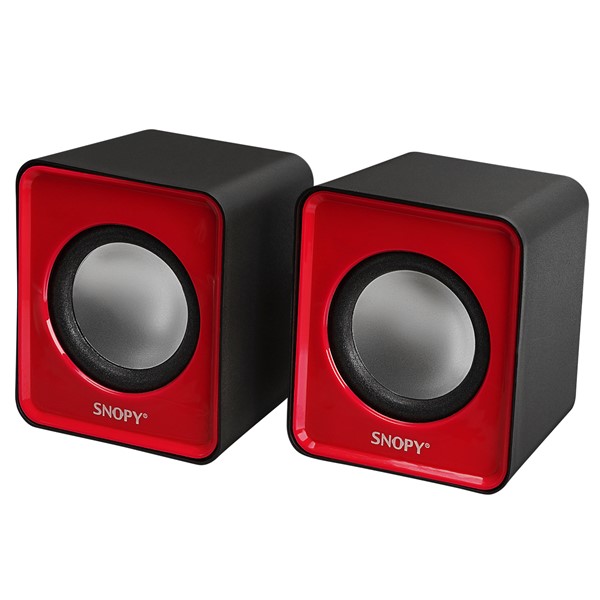 resimler/genel/Snopy SN-66 2.0 Kırmızı USB Speaker