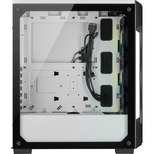 resimler/genel/CORSAIR ICUE 220T CC-9011191-WW Powersız Gaming Mid-Tower PC Kasası Kutu Açık (Outlet)
