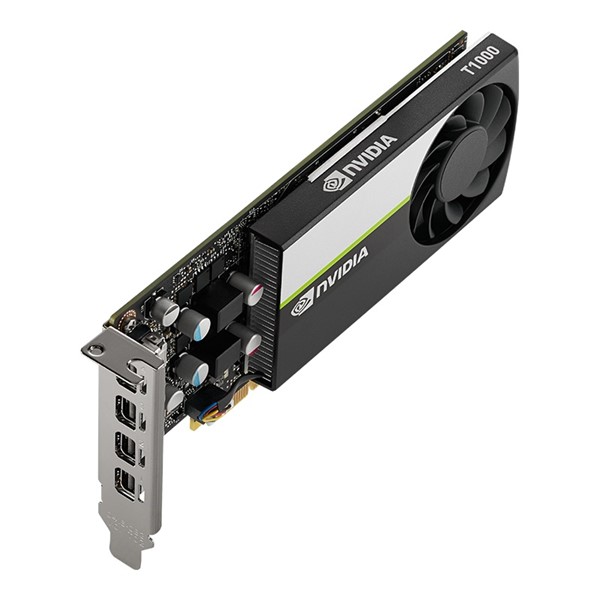 resimler/genel/PNY T1000 8GB VCNT1000-8GB-PB GDDR6 128bit 4X mDP PCIe 16X v3.0