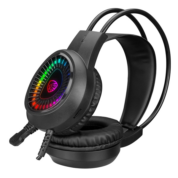 resimler/genel/Hytech HY-G3 EAGLE Siyah 7.1 Usb Surround RGB Ledli Gaming Oyuncu Mikrofonlu Kulaklık