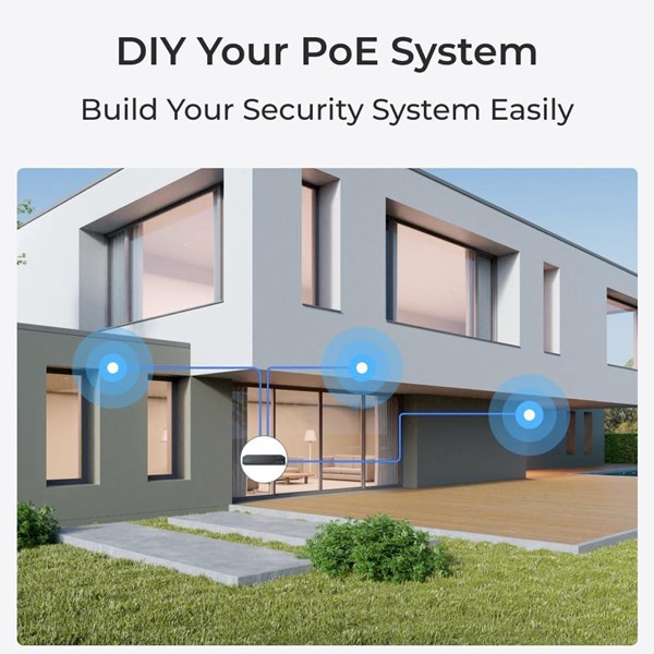 REOLINK 5MP BULLET 2.8MM P320 IP Güvenlik Kamerası PoE IP67, Renkli