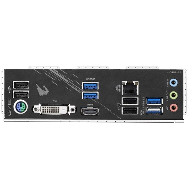GIGABYTE B550M AORUS ELITE DDR4 HDMI DVI PCIe 16X v4.0 AM4 ATX