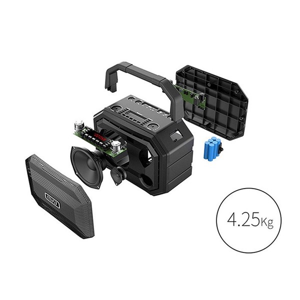 resimler/genel/Mifa M520 Plus 30W Siyah Kablosuz Mikrofonlu Bluetooth Toplantı Anfisi