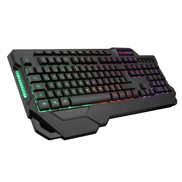 resimler/genel/EVEREST KM-R44 COMRADE Black Usb Gaming Led Keyboard Headset + Mouse + Mousepad