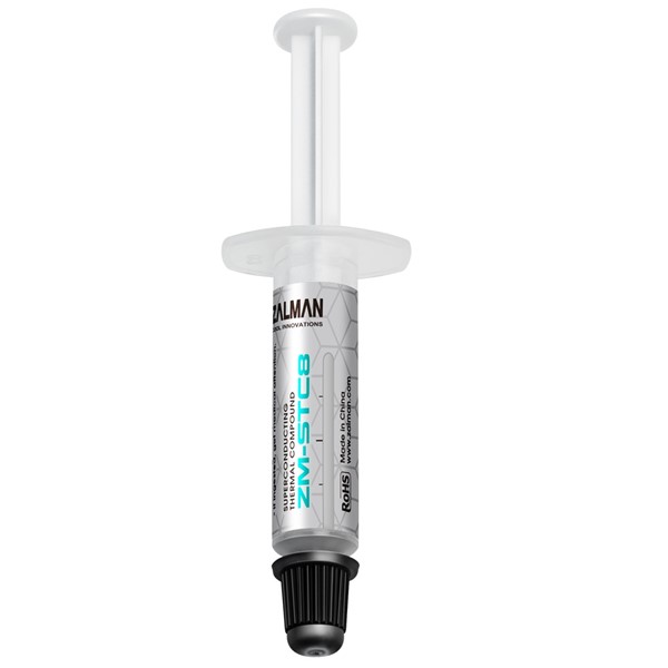 resimler/genel/Zalman Zm-Stc8 Super Iletken 1,5Gr Yuksek Performanslı Termal Macun Termal İletkenlik 8.3 W/M-K