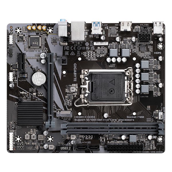 resimler/genel/GIGABYTE H610M-K DDR4 HDMI PCIe 16X v4.0 1700p mATX