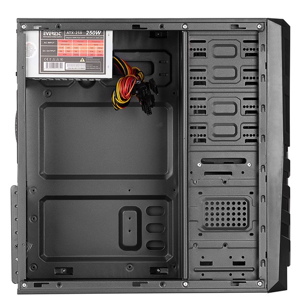 resimler/genel/EVEREST 720R 250W PEAK Standart Mid-Tower PC Kasası