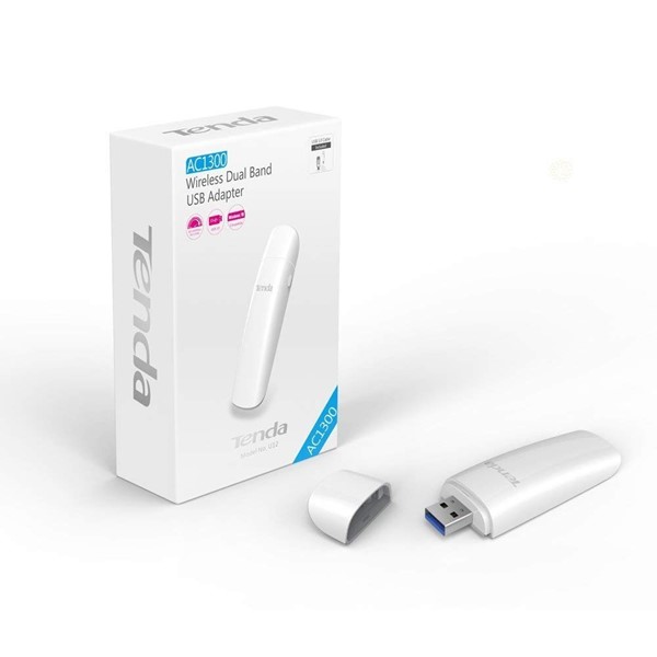 resimler/genel/TENDA U12 AC1200 Dual Band USB 3.0 Kablosuz Adaptör