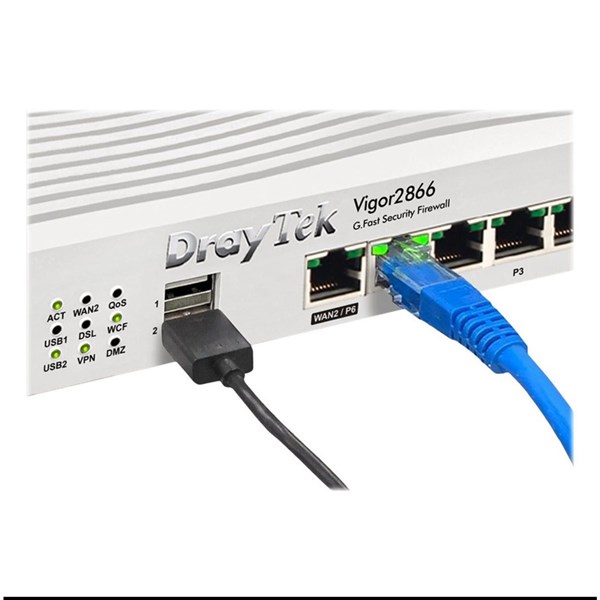 DRAYTEK Vigor 2866 VDSL 3G-4G LTE Modem Router