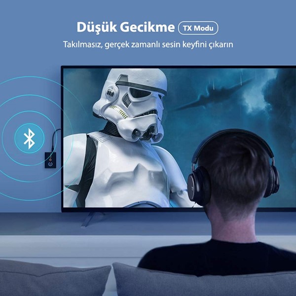 resimler/genel/TAOTRONICS TT-BA07 10m 2x RCA Stereo Ses Müzik Alıcı-Verici 2si 1 arada Adaptör