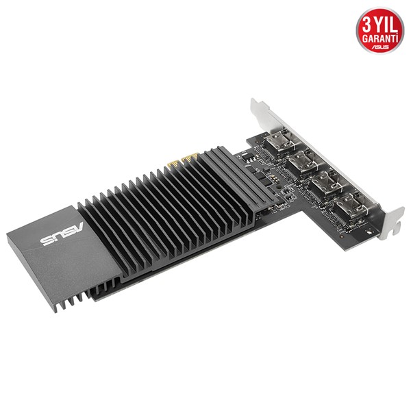 resimler/genel/ASUS GT710 2GB GT710-4H-SL-2GD5 GDDR5 64bit 4X HDMI PCIe 16X v2.0 Low Profile,Fansız
