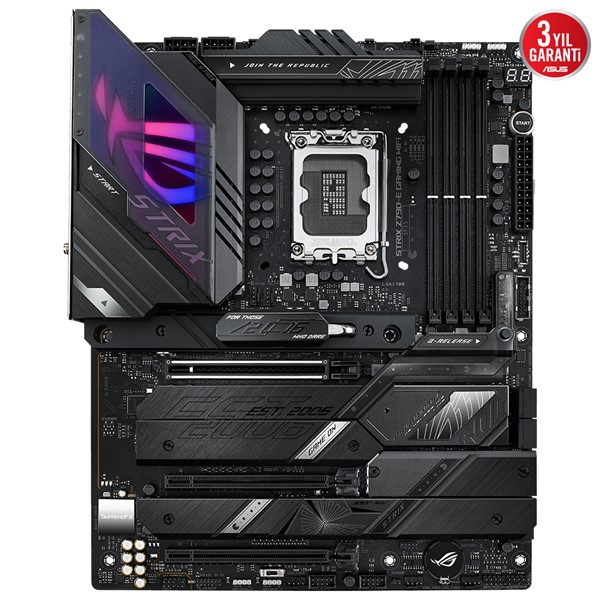 resimler/genel/ASUS ROG STRIX Z790-E GAMING WIFI DDR5 HDMI DP PCIe 16X v5.0 1700p ATX