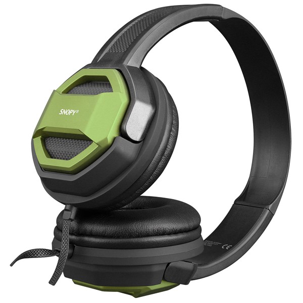 resimler/genel/Snopy SN-101 BONNY Yeşil PC&Telefon Mikrofonlu Kulaklık