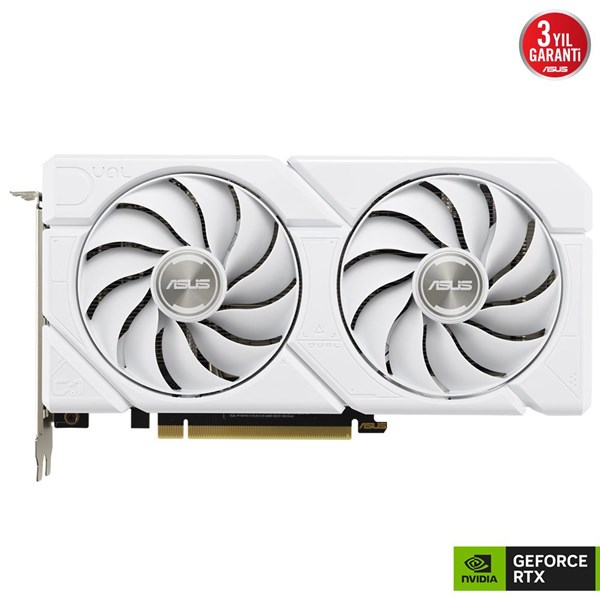 resimler/genel/ASUS 12GB RTX4070 SUPER DUAL RTX4070S-012G-EVO-WHITE GDDR6X HDMI-DP PCIE 4.0 BEYAZ