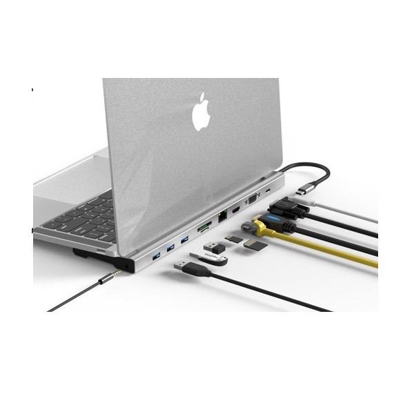 resimler/genel/CODEGEN CDG-CNV80 10 port Notebook Port Çoklayıcı Macbook Uyumlu