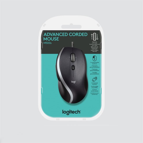 resimler/genel/LOGITECH M500s Gelişmiş Kablolu Mouse - Siyah 910-005784