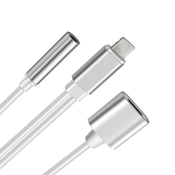 resimler/genel/Codegen Apple iPhone Lightning + 3.5mm Stereo Dönüştürücü Çoklayıcı Adaptör CDG-CNV51