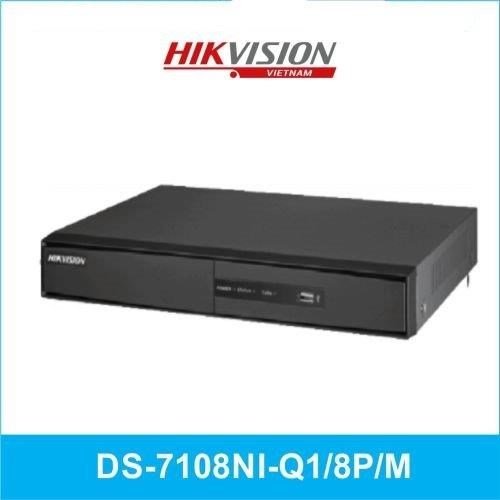 resimler/genel/HIKVISION 8kanal 8mp DS-7108NI-Q1/8P/M 1-diskli H265+ NVR Kayıt Cihazı