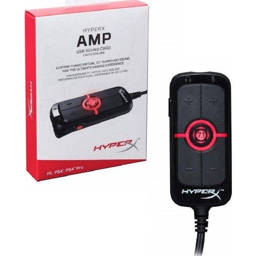 KINGSTON HyperX HX-USCCAMSS-BK 7.1 USB Oyuncu Ses Kiti