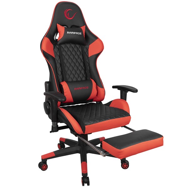 resimler/genel/Rampage STYLES KL-R61 Kırmızı/Siyah Oyuncu Koltuğu