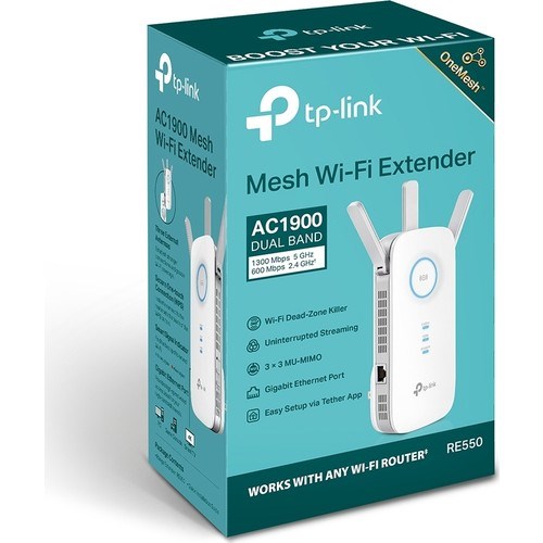 resimler/genel/TP-LINK RE550 AC1900 Dual Band Mesafe Genişletici