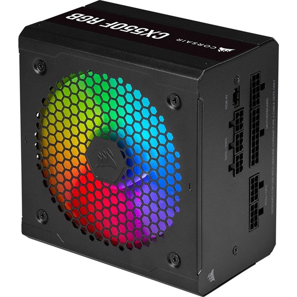 resimler/genel/CORSAIR 550W 80+ BRONZE CX550F CP-9020216-EU RGB TAM MODÜLER POWER SUPPLY