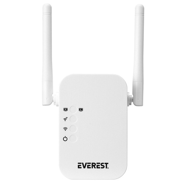 resimler/genel/Everest EWR-N302 2.4GHz 300Mbps 1xWAN/LAN Port 2x2dBi Anten Repeater+AP Kablosuz Menzil Genişletici