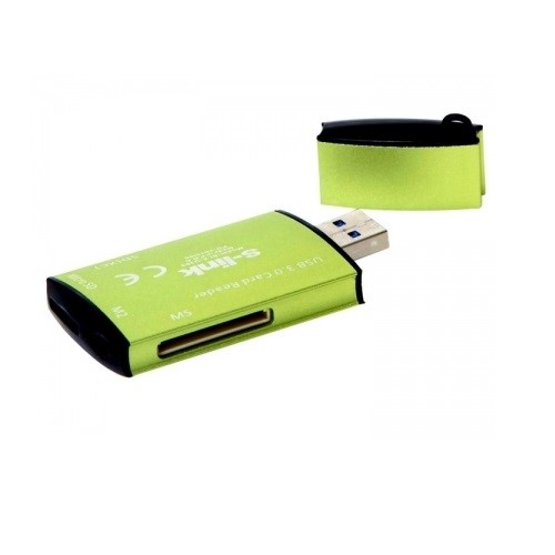 resimler/genel/S-LINK SLX-U303 USB 3.0 Yeşil Harici Kart Okuyucu