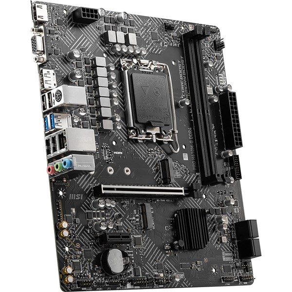 resimler/genel/MSI PRO H610M-G DDR4 M2 PCIe NVME HDMI PCIe 16X v4.0 1700p mATX