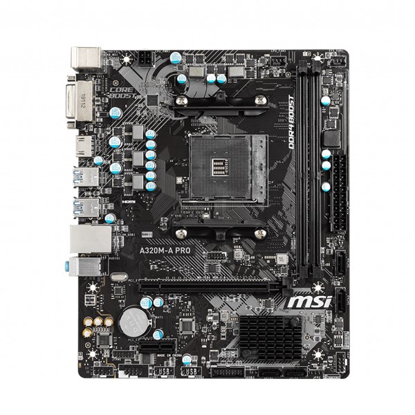 resimler/genel/MSI A320M-A PRO DDR4 HDMI DVI PCIe 16X v3.0 AM4 mATX