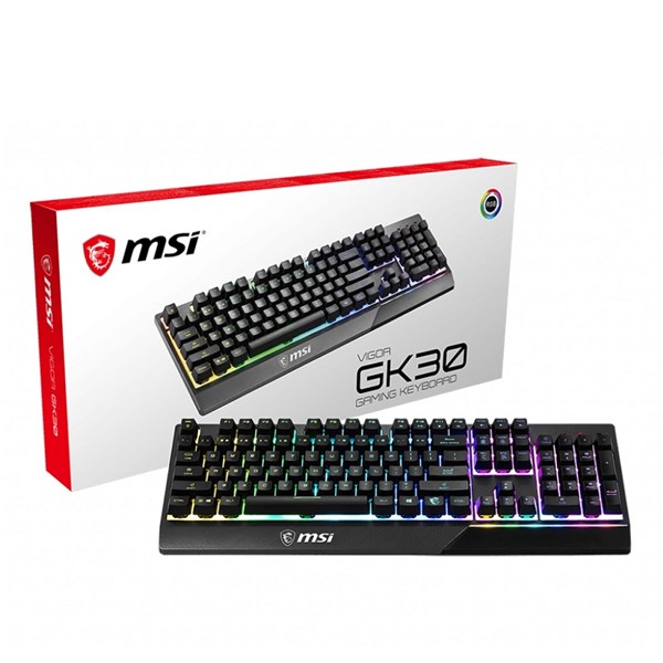 resimler/genel/MSI GG Vigor GK30 TR USB Q Trk RGB Mekanik Hisli Siyah Gaming Klavye