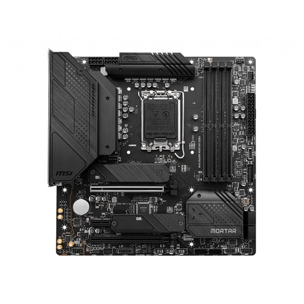 resimler/genel/Msı Mag B660m Mortar Ddr4 Soket 1700 Ddr4 4800 (Oc) Hdmı,Dp Pcı-E Gen 4 ,M.2 Usb3.2 1X 2.5G Lan Matx