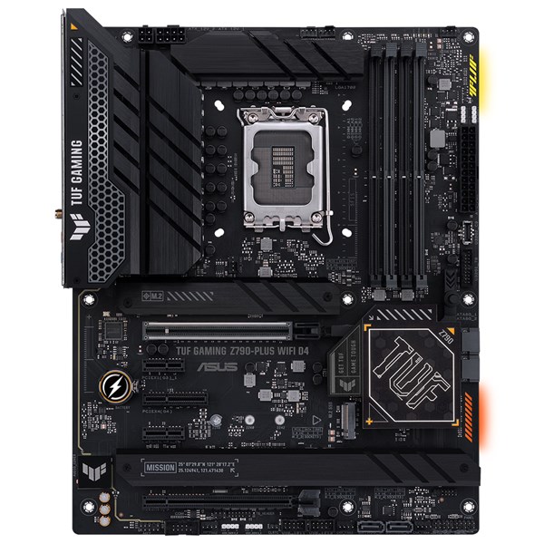 ASUS TUF Z790-PLUS GAMING WIFI D4 DDR4 HDMI DP PCIe 16X v5.0 1700p ATX