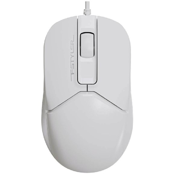 resimler/genel/A4 TECH FM12 USB 1000dpi Optic Beyaz Mouse	