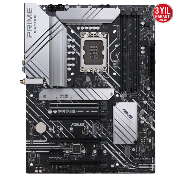 resimler/genel/ASUS PRIME Z690-P WIFI D4 DDR4 M2 PCIe NVME HDMI DP PCIe 16X v5.0 1700p mATX
