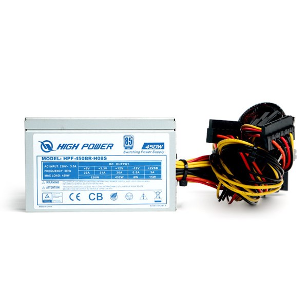 resimler/genel/HIGH POWER 450W 80  BRONZE HPF-450BR-H08S 8cm Fanlı SFX Power Supply