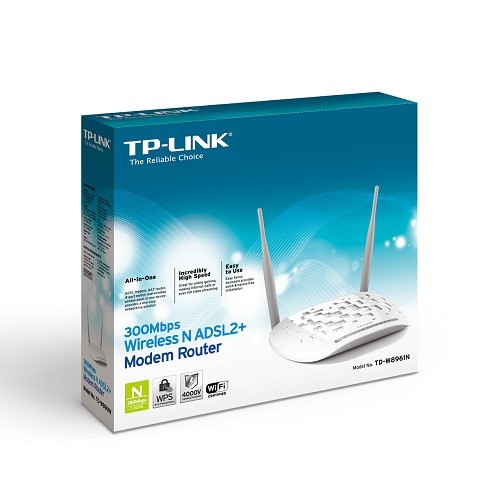 resimler/genel/TP-LINK TD-W8961N 300mbps N300 Dual Band ADSL Modem Router