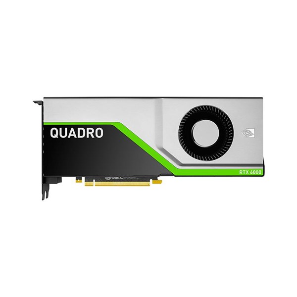 resimler/genel/PNY 24GB RTX6000 VCQRTX6000-PB GDDR6 384bit 4X-DP PCIE 4.0